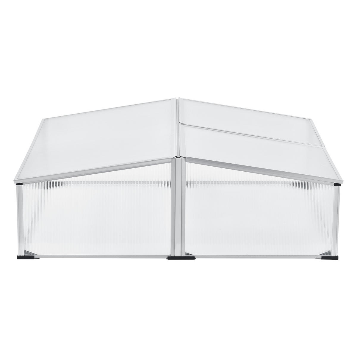 FRÜHBEET Mossel - Transparent, Kunststoff (100/40/120cm) - [en.casa]