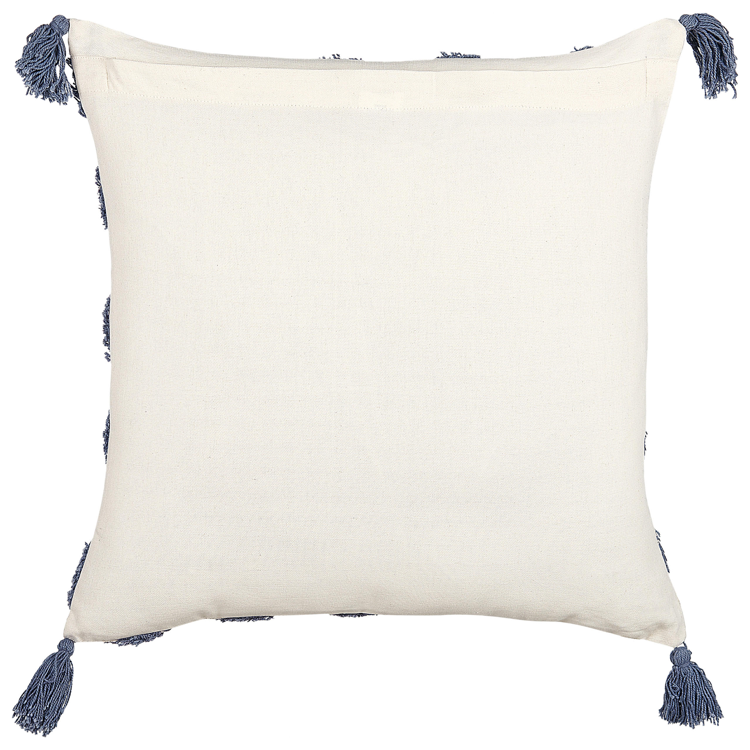 DEKOKISSEN Hellbeige 45/45 cm Jacaranda - Beige, Naturmaterialien/Textil (45/45cm) - Beliani