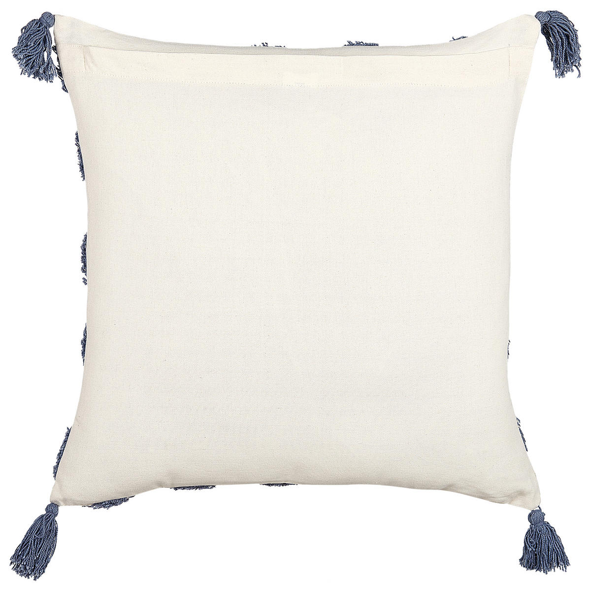 DEKOKISSEN 2er-Set Hellbeige 45/45 cm Jacaranda - Beige, Naturmaterialien/Textil (45/45cm) - Beliani