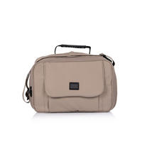 WICKELTASCHE CHBAG026 beige großes Hauptfach, Vordertasche, Unisex-Design, viel Stauraum - Beige, Textil (40/27/8cm) - Chipolino