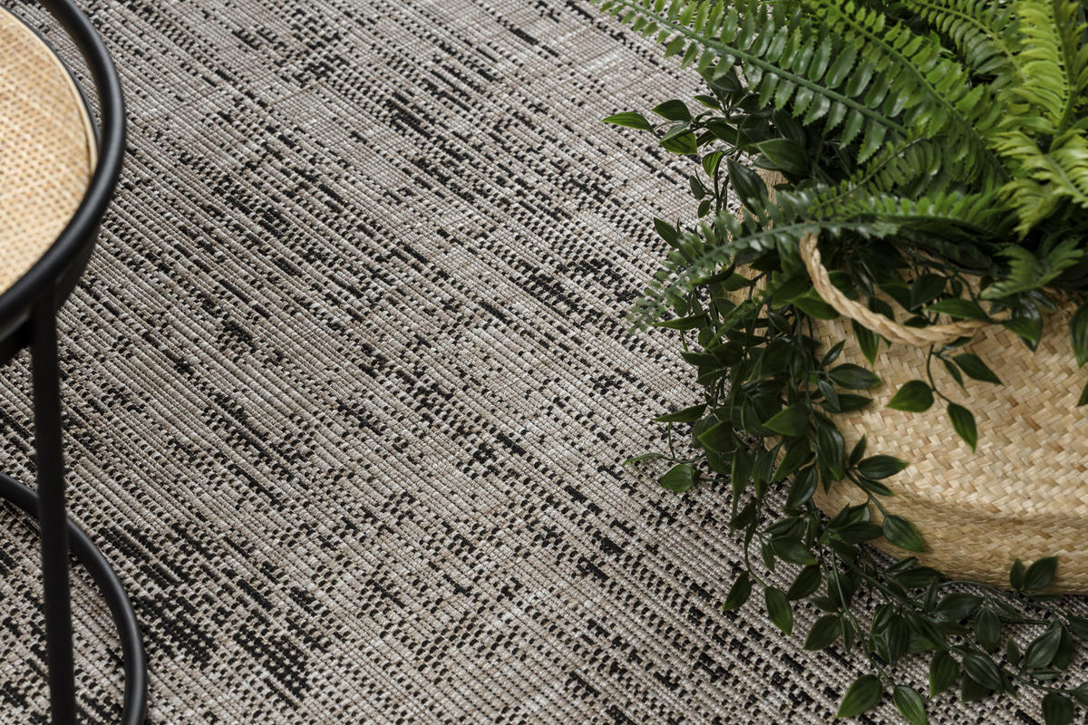 TEPPICH Floorlux 240/330 cm - Grau, Textil (240/330cm) - rugsX