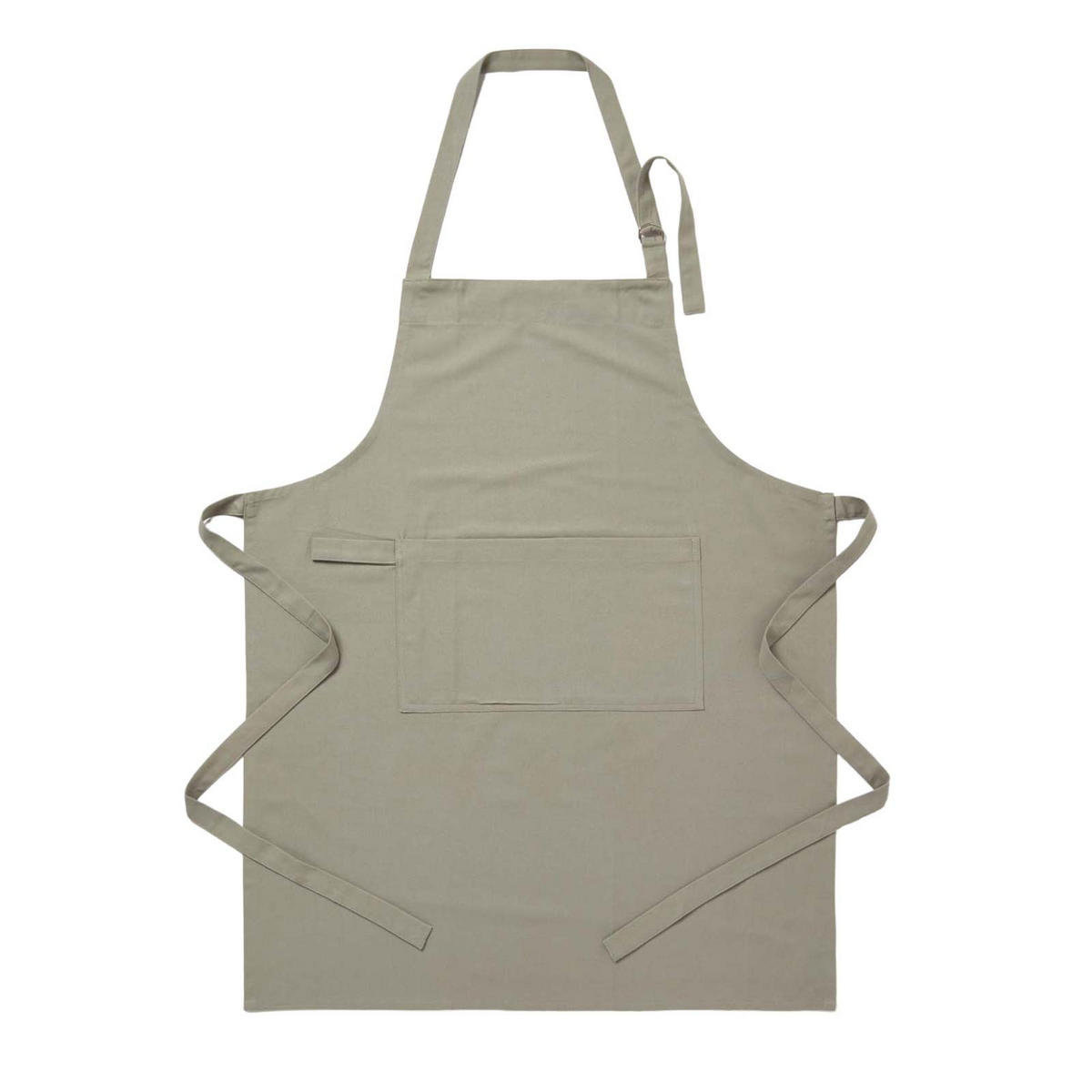 KOCHSCHÜRZE 80/85 cm, 100% Baumwolle - Grau, Textil (80/85cm) - Homescapes