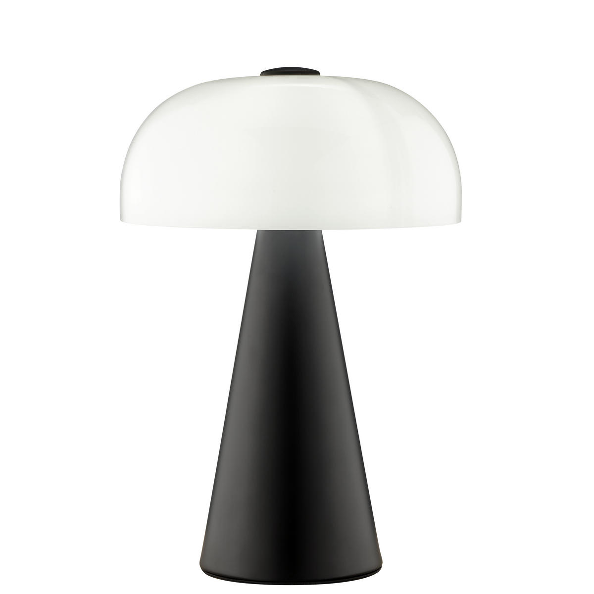 TISCHLEUCHTE Crescent Schwarz 24/24/35,3 cm - Schwarz, Metall (24/24/35.3cm) - Brilliant