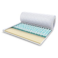 TOPPER Malta Latex 8 - Weiß, Textil (90/200cm) - FDM