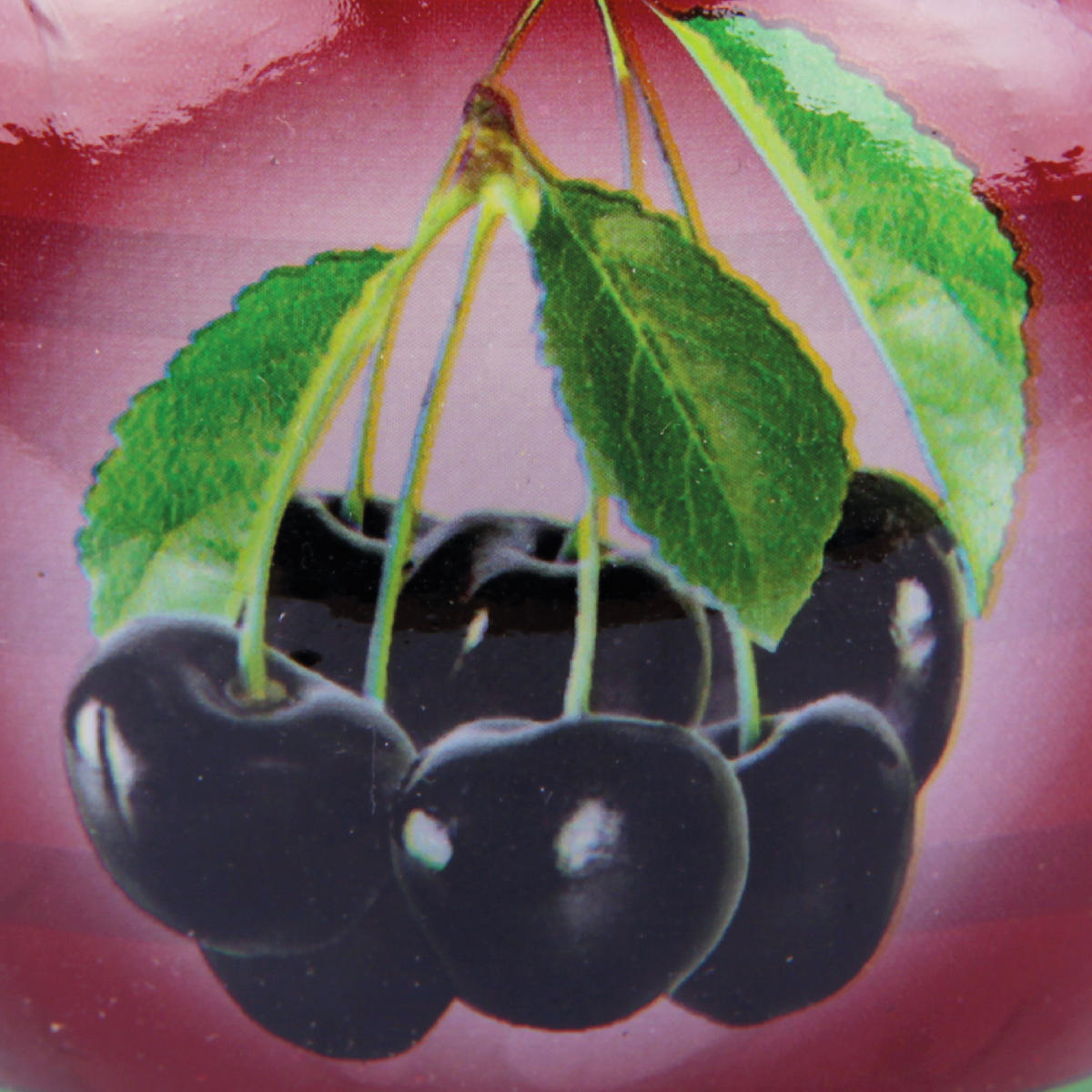 DUFTKERZEN Glas 6er-Pack Black Cherry - Dunkelrot, Naturmaterialien (7/6cm)