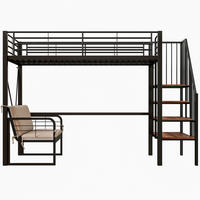 HOCHBETT Metall 90/200 cm Schwarz - Schwarz, Metall - Raumix