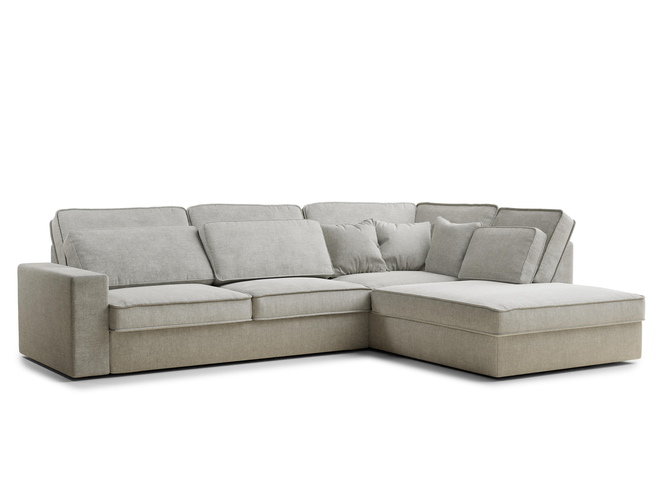 Maison de Reve Ecksofa Grau 311x225 cm
