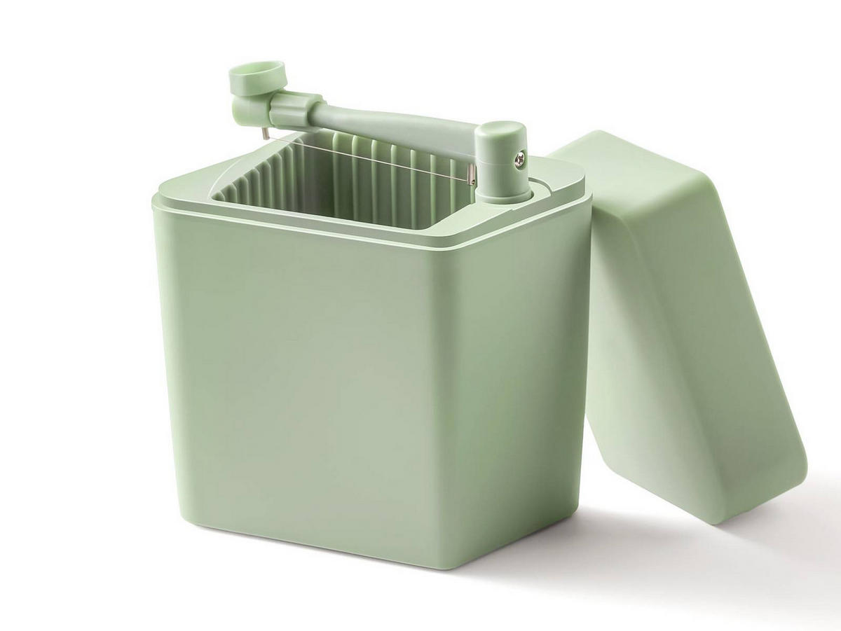 KÄSEHOBEL Classic misty green (grün) - Grün, Kunststoff (10/16cm) - Rosti