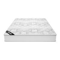STANDARDMATRATZE - 2 Personen - Stoff - Weiß - - Weiß, Textil (140/190cm) - Vente-Unique