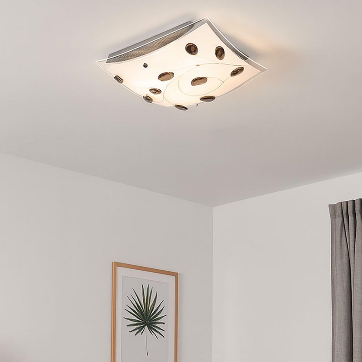 LED WANDLEUCHTE Lorena Silber Metall Glas - Silberfarben, Glas (30/12.5/30cm) - Esto