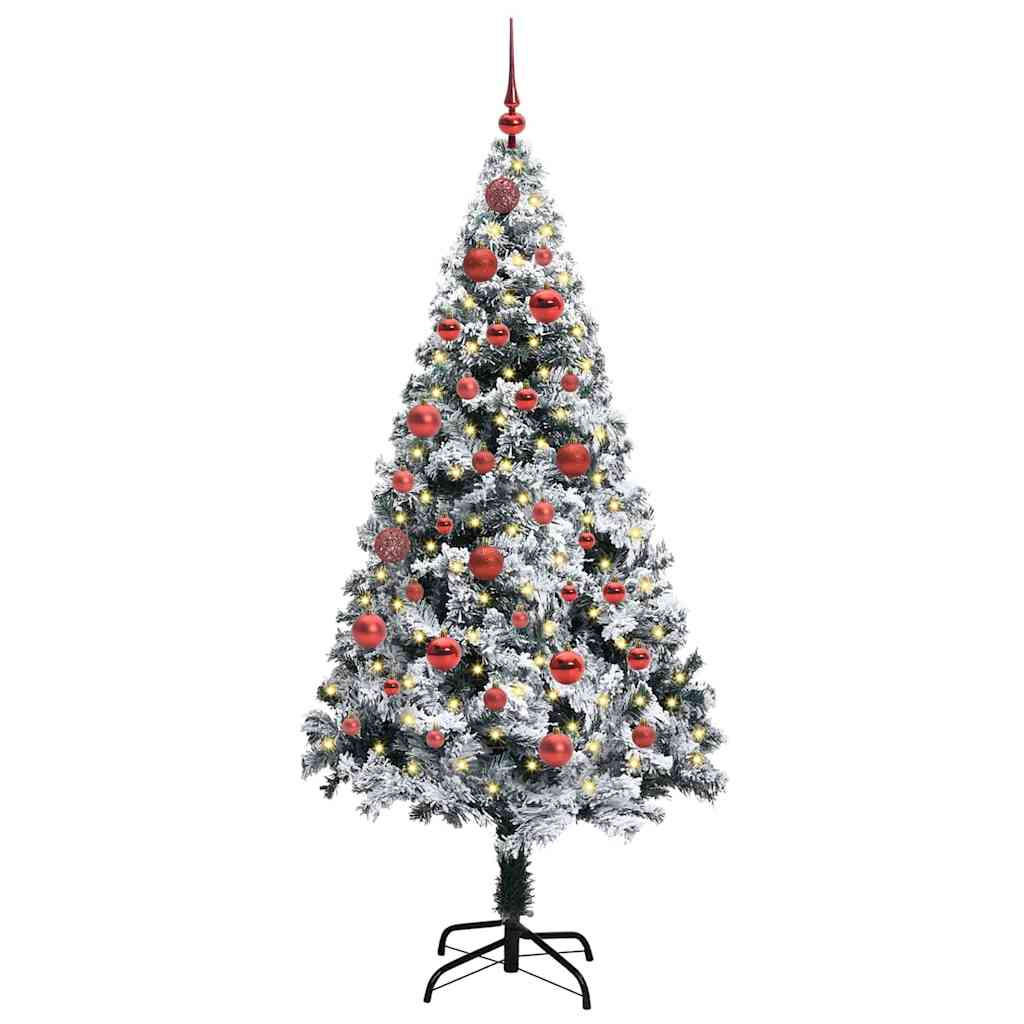 vidaXL Weihnachtsbaum Weiß 150 cm