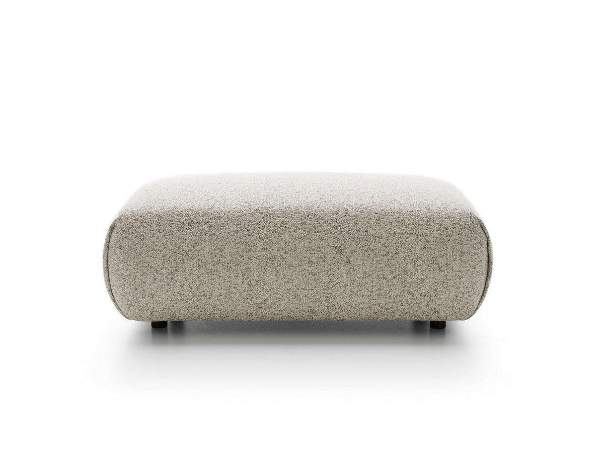 MASSENO Sitzhocker ZEST, Modern Polsterhocker, Fußhocker Beige - Beige, Holzwerkstoff/Kunststoff (70/42/113cm) - MASSENO