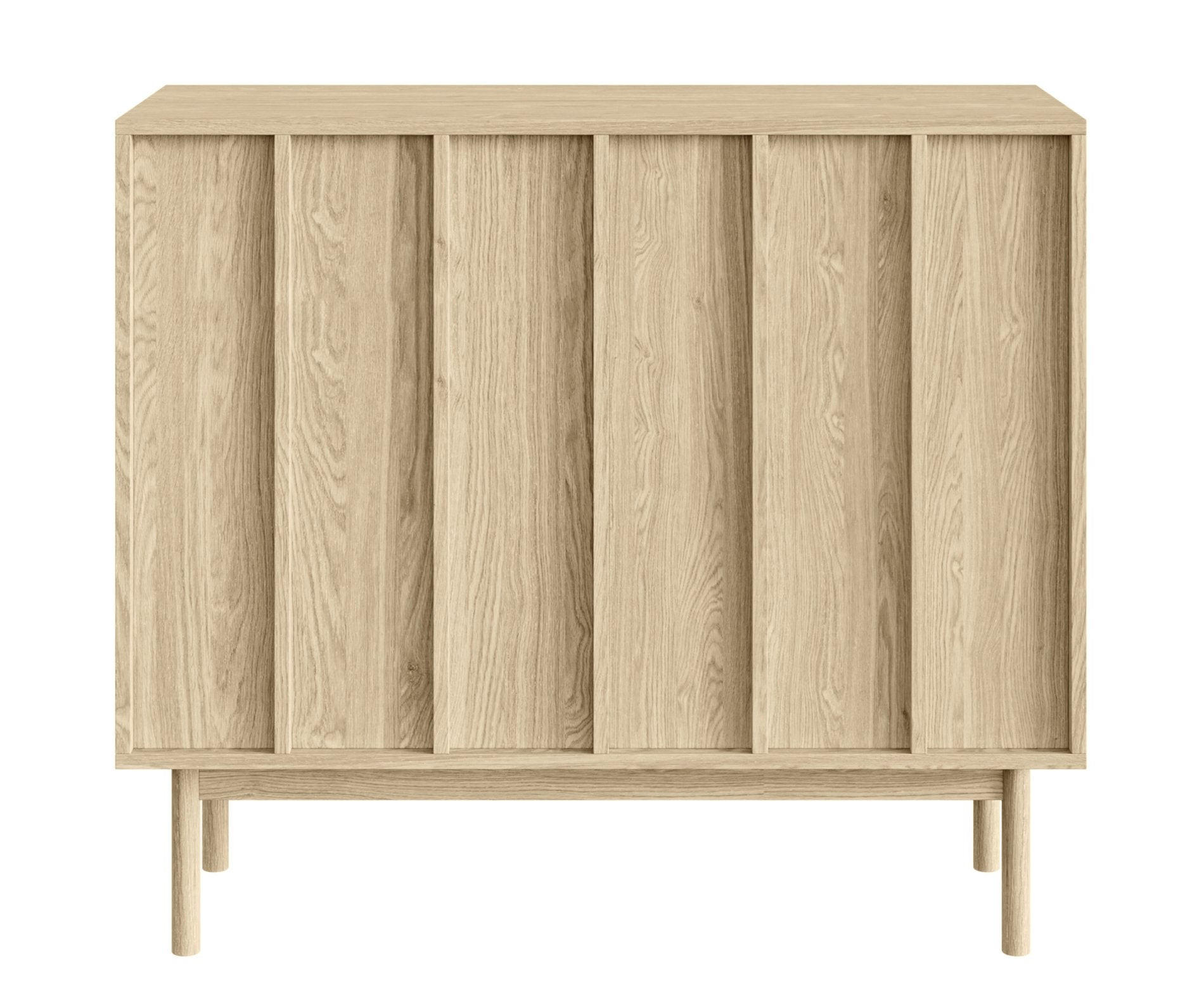 KOMODA Neksto dekor duba 100 cm - béžová, drevo/kompozitné drevo (100.2/87/40cm) - Selsey