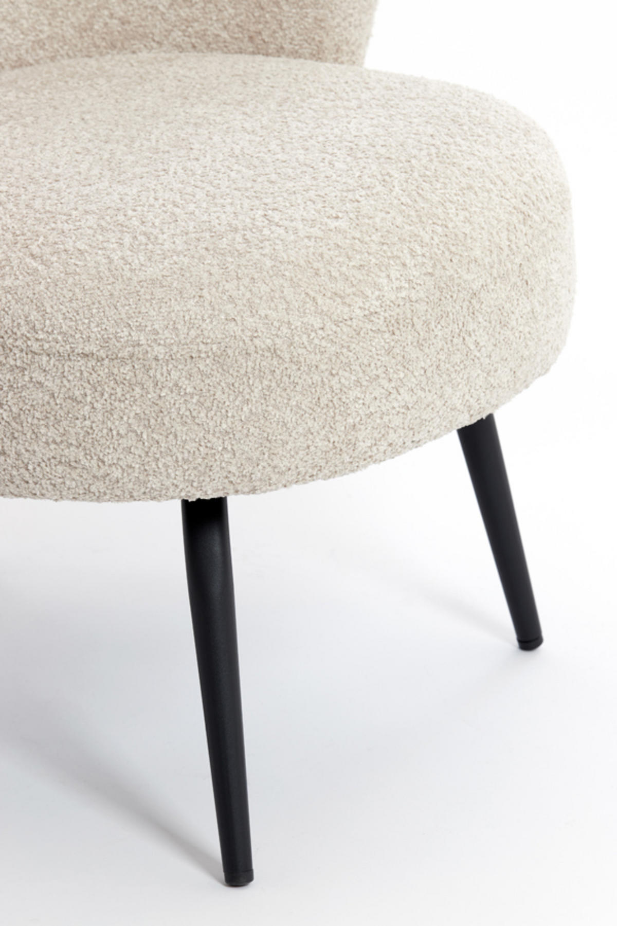 SESSEL Dieyda Braun 68/67/72 cm - Beige, Textil (68/72/67cm) - Light & Living