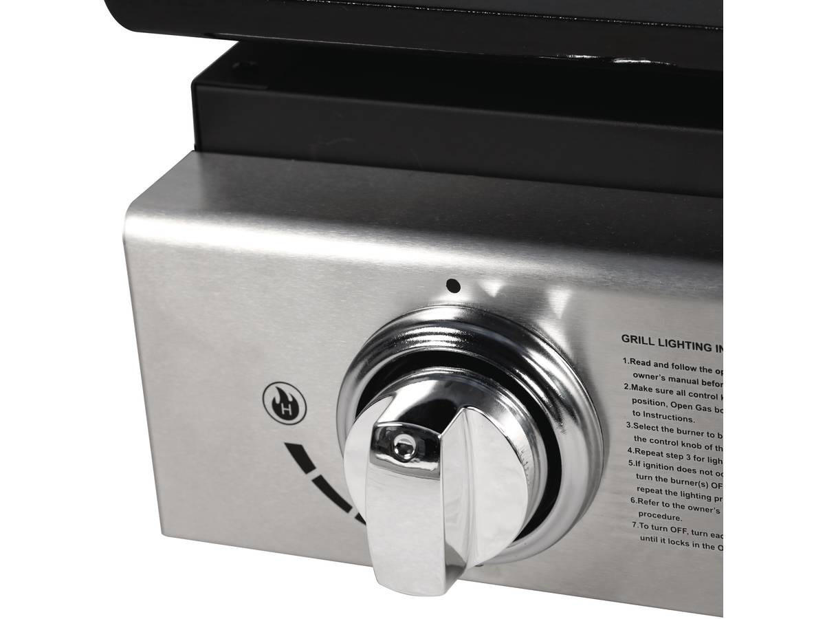 PLANCHA presto 3 Grau - Grau, Metall (39/20/58cm) - Habitat Garten