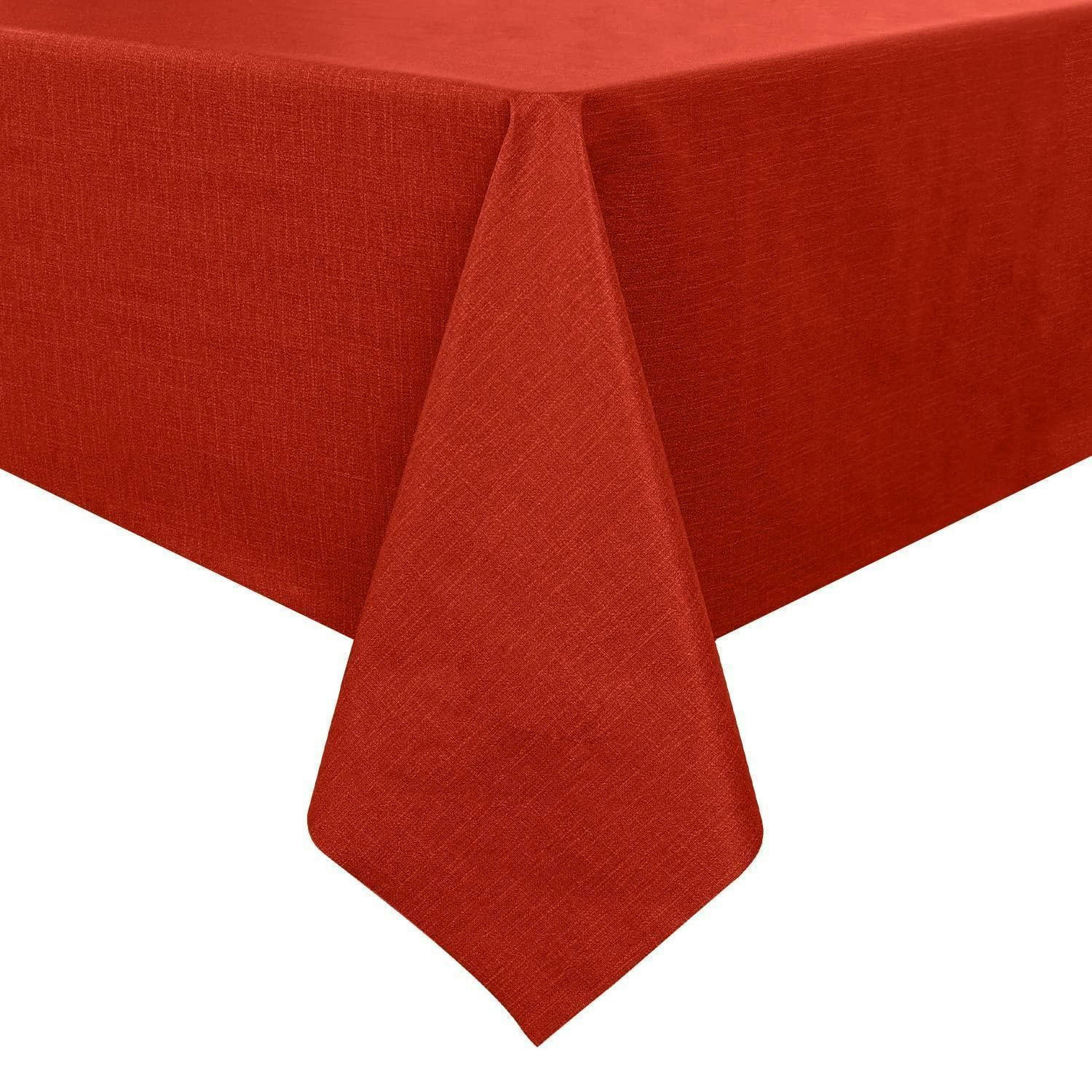 TISCHDECKE Romanstile Rot 320 x 140 cm - Rot, Kunststoff (320/140/1.5cm)