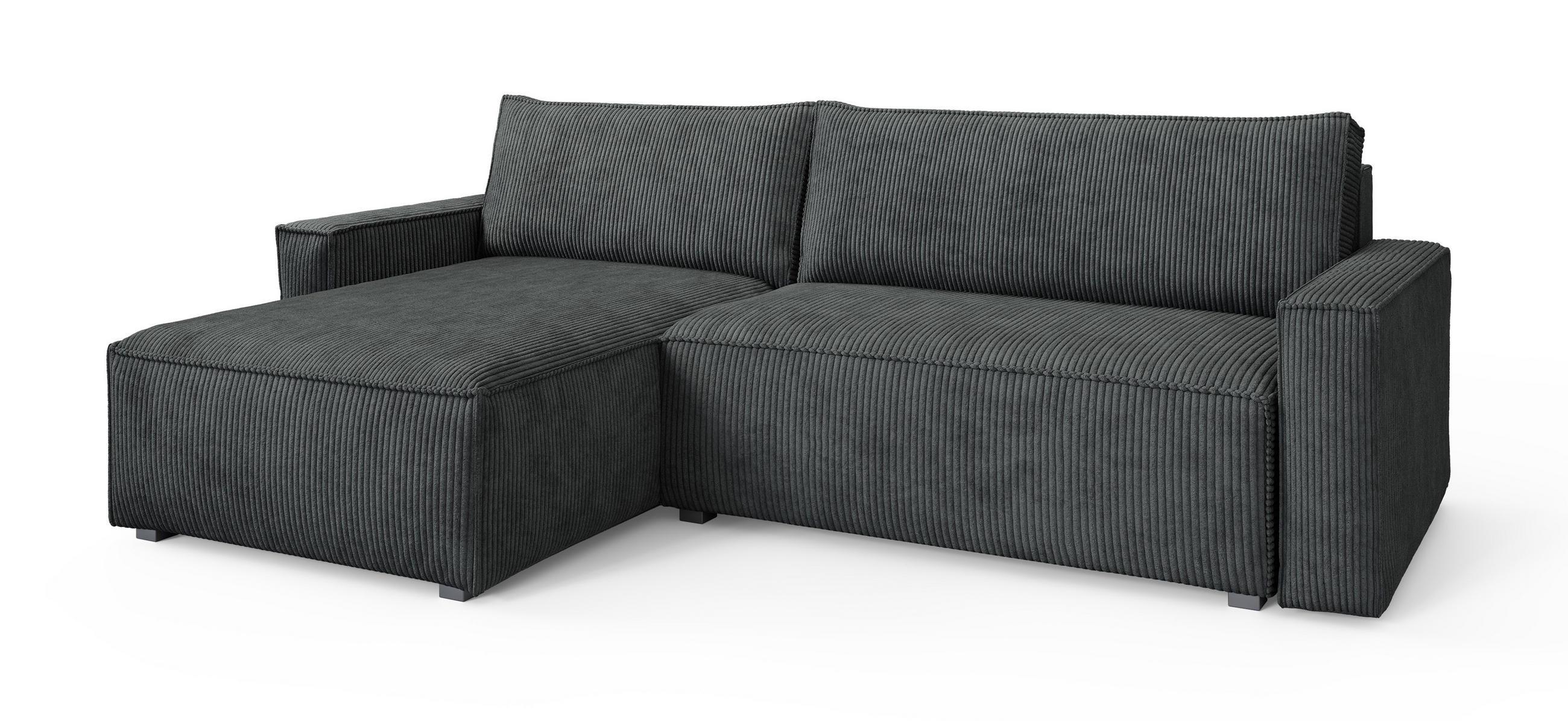 Masseno Ecksofa Graphit 275x148 cm