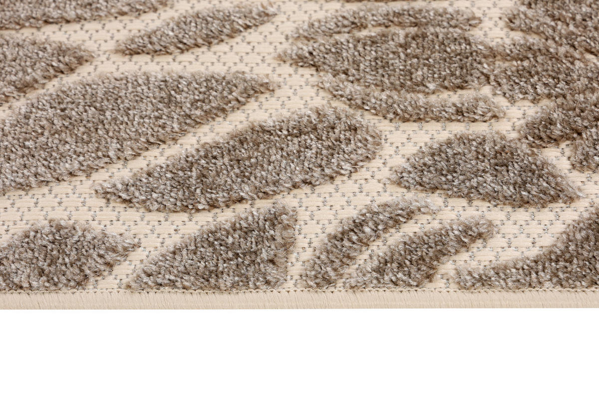 TEPPICH PATIO CREME 120/180 cm - Creme, Textil (120/180cm) - Tapiso