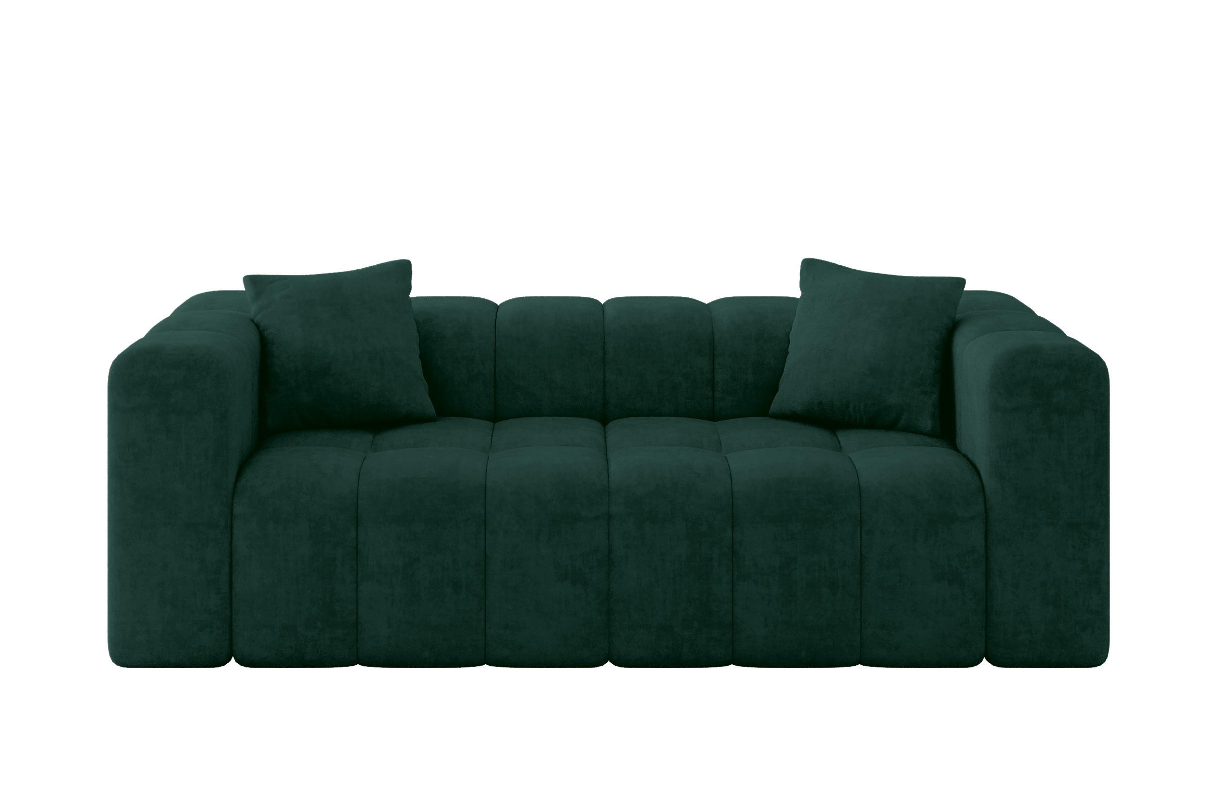 Altdecor Sofa Jadegrün 232x71x90 cm