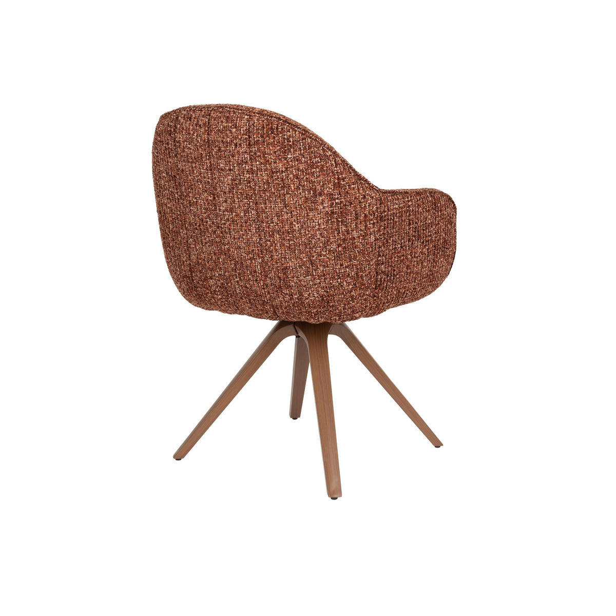ESSZIMMERSTÜHLE Batoul Armleuning Terra/ Rood - 2 er Set - Rot, Kunststoff (61/82/62cm) - Housecraft Living