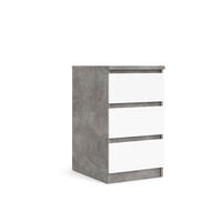 KOMMODE Beton Dekor - Grau, Holzwerkstoff (40/70/50cm) - ebuy24