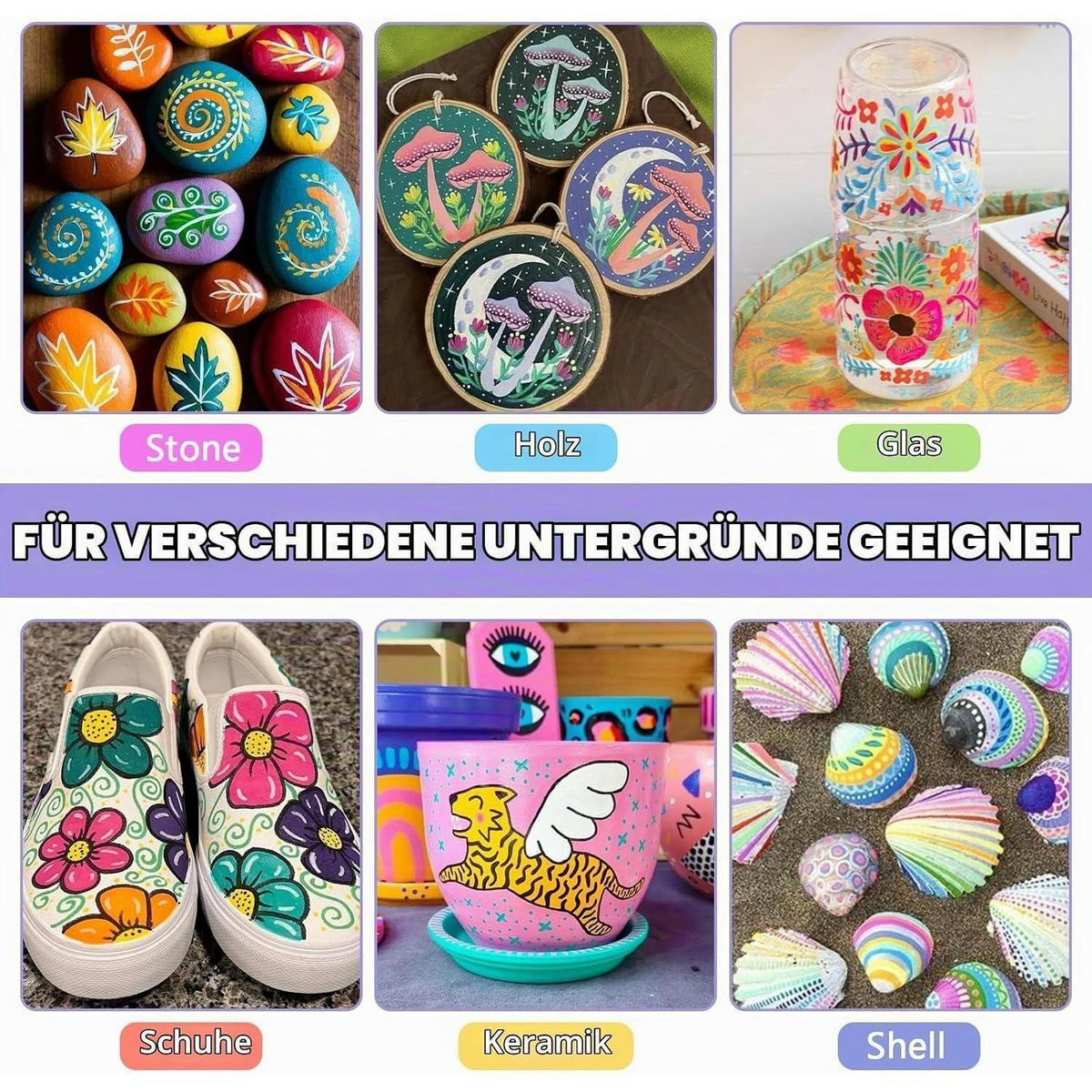 MALSTIFTE 120 Farben Set mit Doppelspitze - Multicolor, Kunststoff (10/10/15cm)