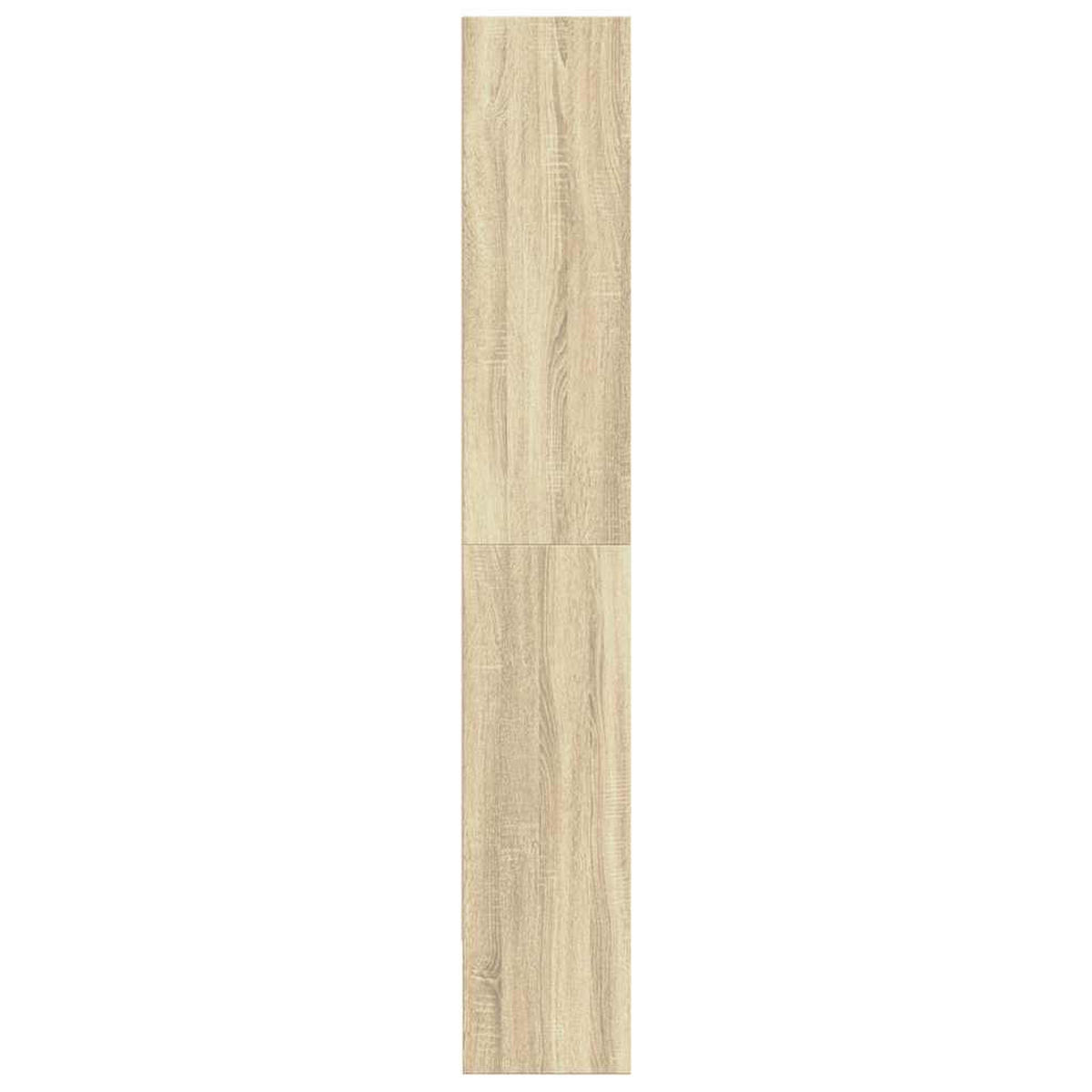 BÜCHERREGAL mit 5 Fächern 80/30/189 cm aus Holzwerkstoff Sonoma-Eiche Dekor - Sonoma Eiche, Holz (80/189/30cm) - vidaXL
