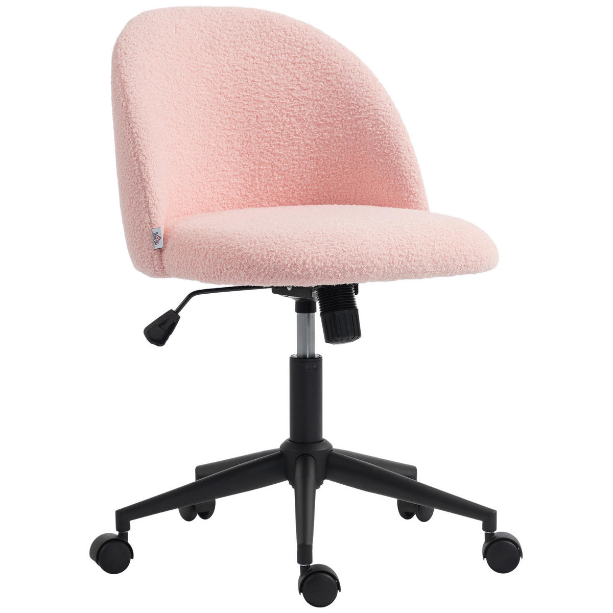 BÜROSTUHL Rosa 59.0/52.0/84.5 cm - Rosa, Textil (52/84.5/59cm)