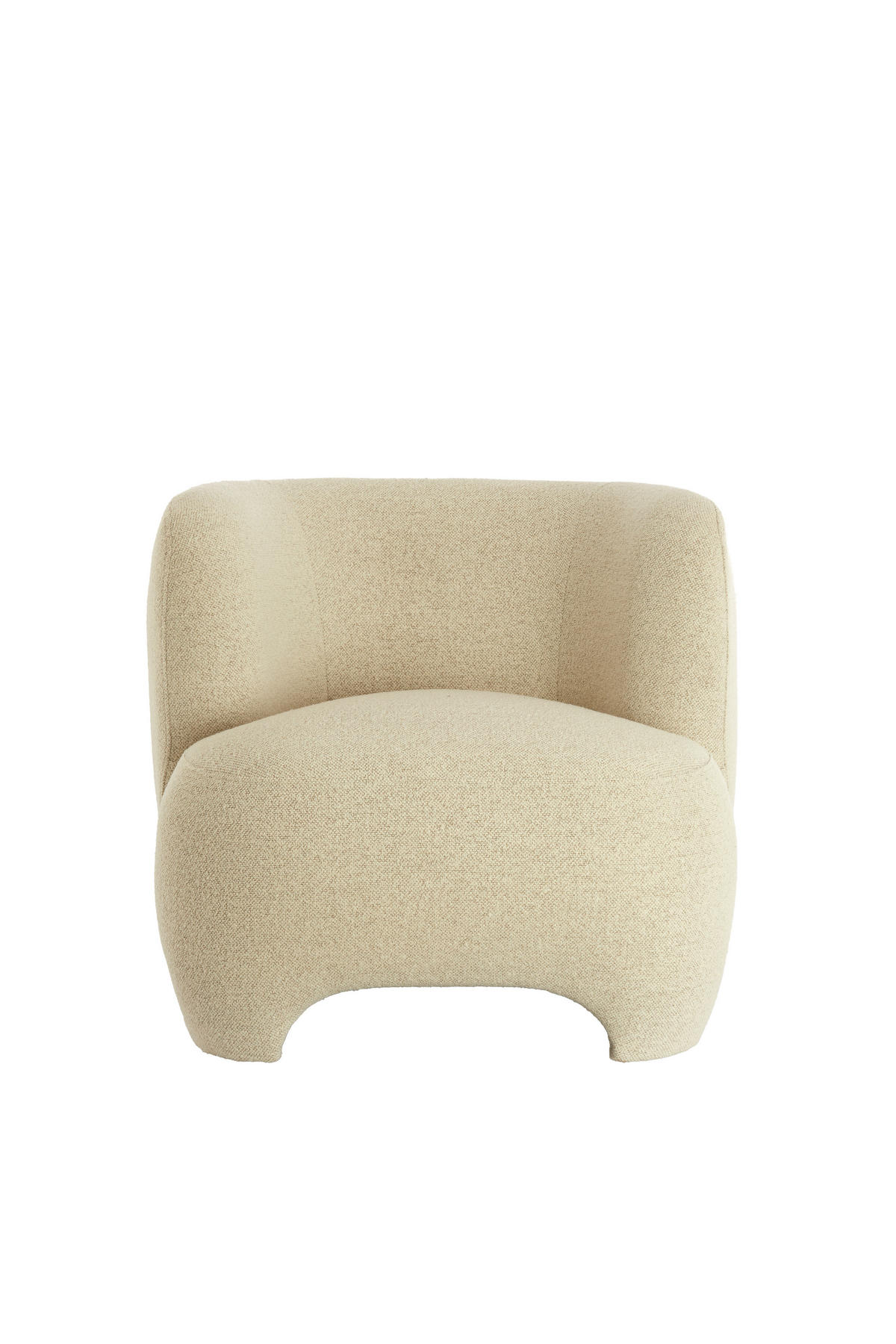 SESSEL Zenica Weiß 80/80/71 cm - Weiß, Holz (80/71/80cm) - Light & Living