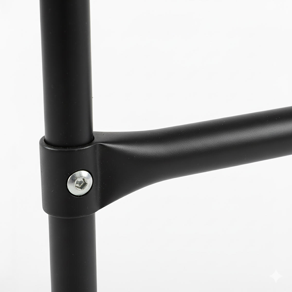 TRAMPOLIN-LEITER - Schwarz, Kunststoff/Metall (38/5.5cm) - Relaxdays