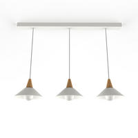 HÄNGELEUCHTE - Weiß, Metall (25/100/16cm) - Lumicom