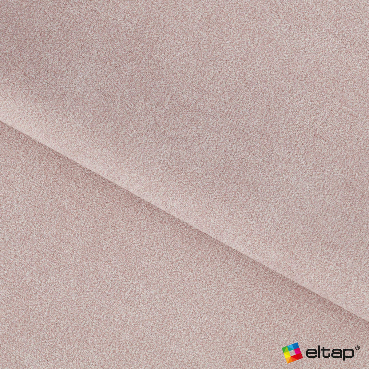 WOHNLANDSCHAFT mit Schlaffunktion und Bettkasten - Chromfarben/Rosa, Textil/Metall (202/92/354cm) - Eltap