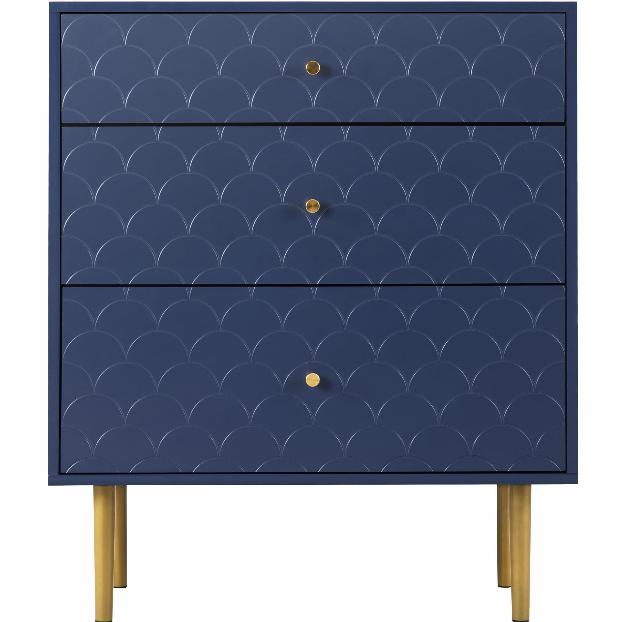 Ivmeu Kommode Dunkelblau 75x89x40 cm