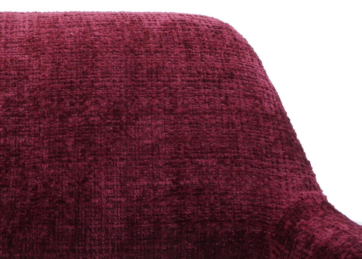 ESSZIMMERSTUHL Bordeaux - Bordeaux, Textil (56/80/53cm) - MCW