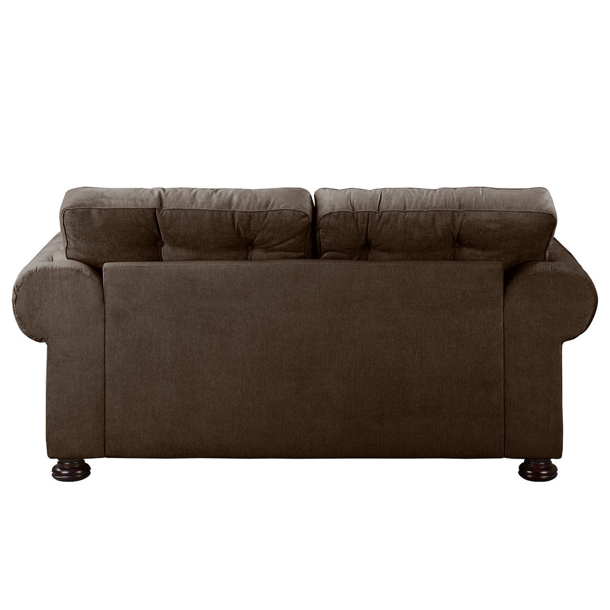 2-SITZER SOFA - Microfaser - Braun, Textil (190/93/100cm) - home24