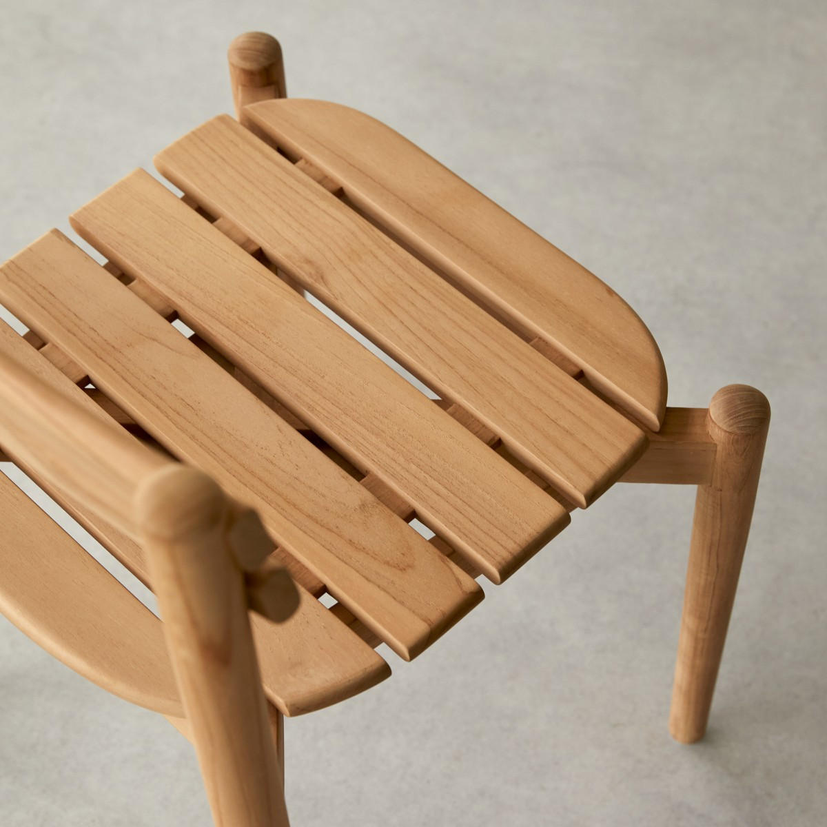 GARTENMÖBEL-SET 3-tlg Vadim Natur aus Teak - Naturfarben, Holz - Tikamoon