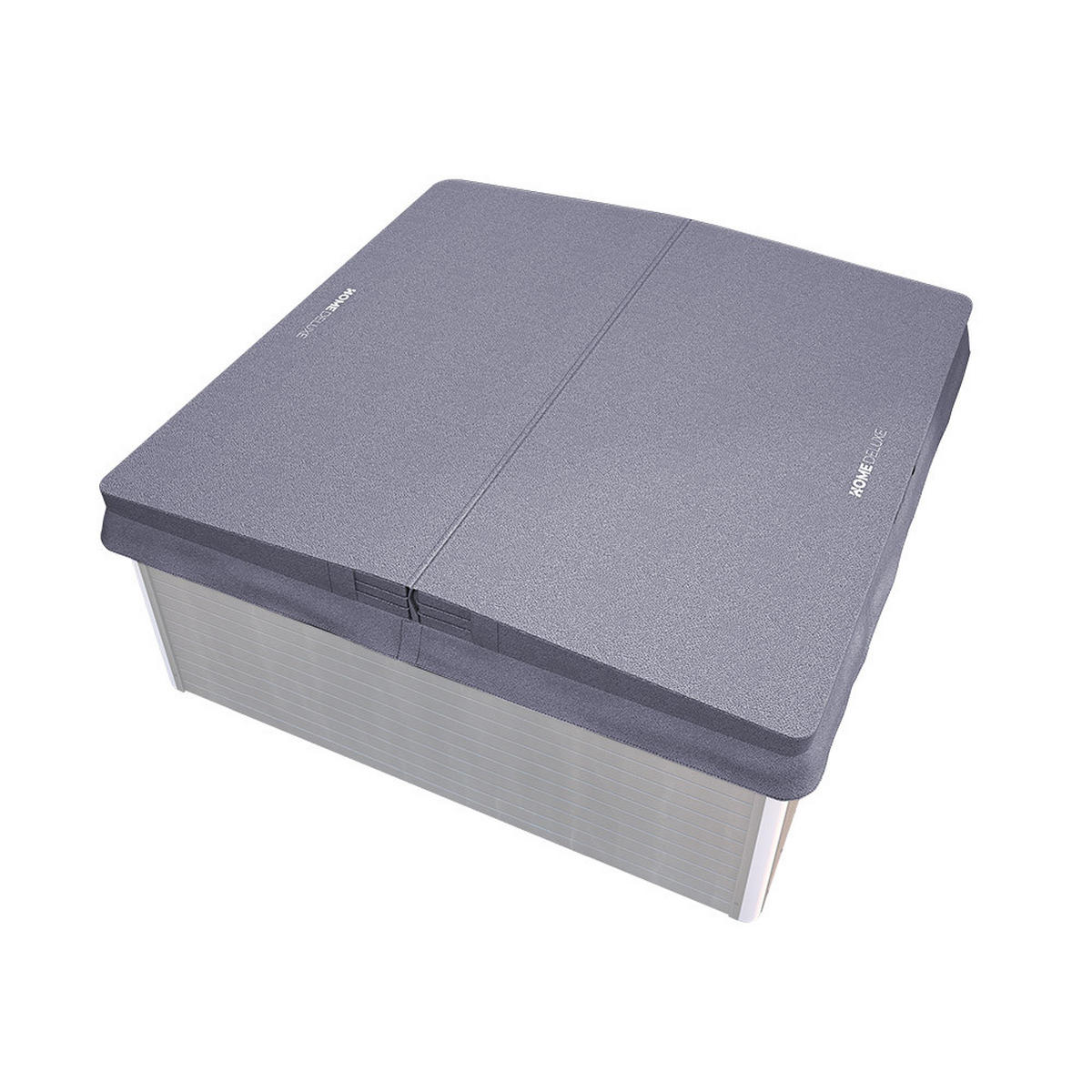 WHIRLPOOL STREAM BIG - Anthrazit, Leder (211/10/211cm) - Home Deluxe