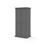 KLEIDERSCHRANK Grau - Grau, Holzwerkstoff (96/201/60cm) - ebuy24