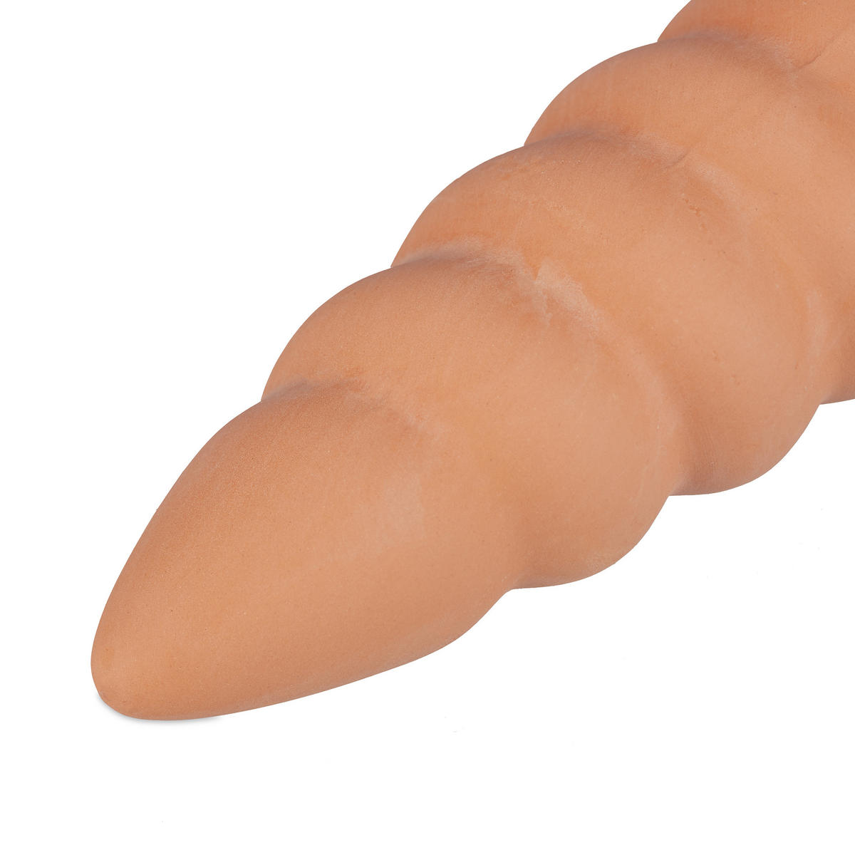 4XTONKEGEL - Hellbraun, Keramik (4.5/11.5/4.5cm) - Relaxdays