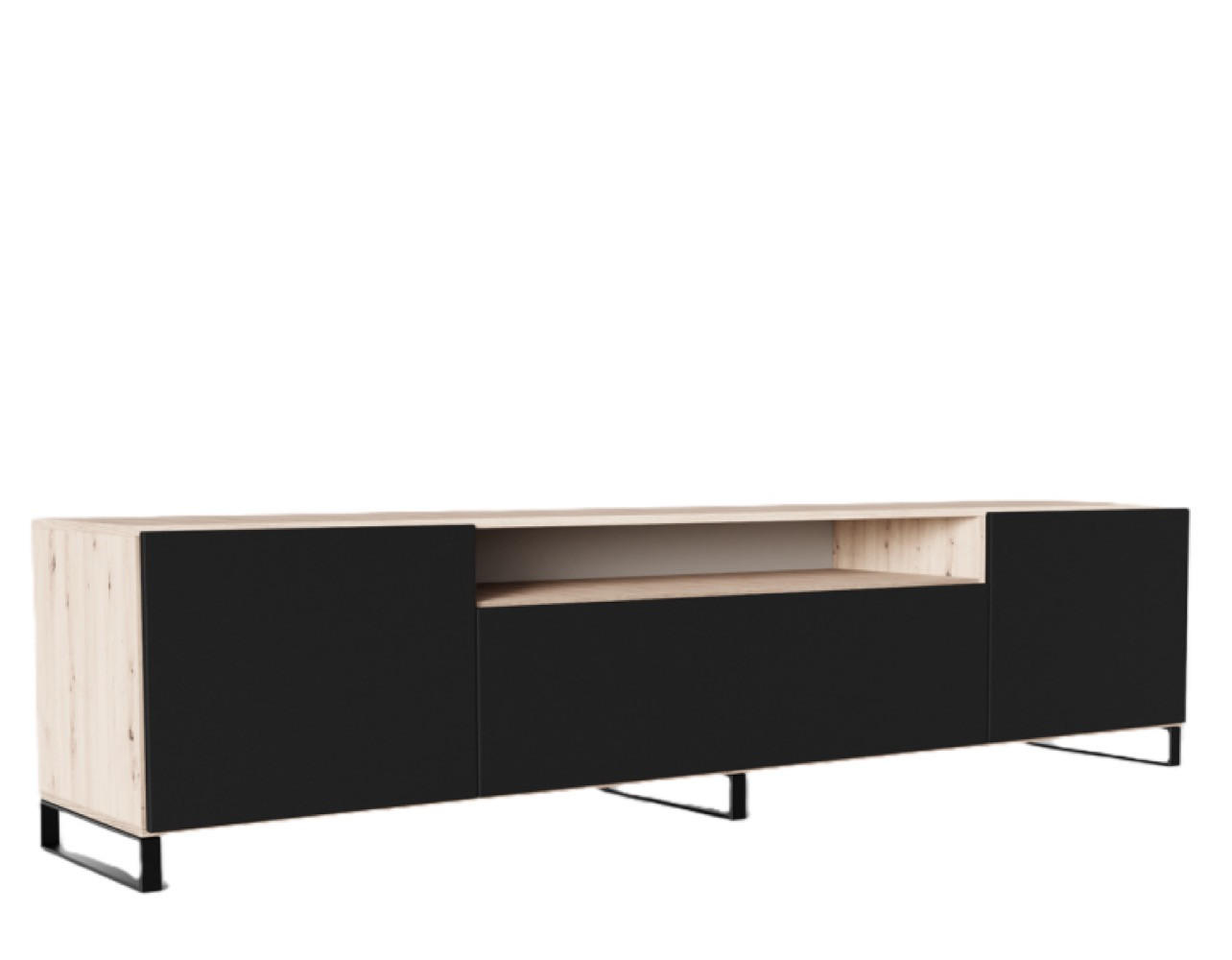 Sepro Meble Tv-Schrank Schwarz 200x53x41 cm