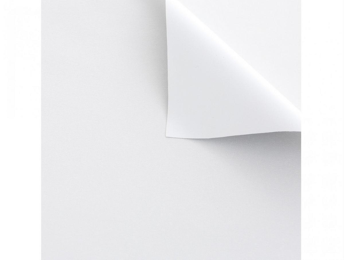 ROLLO Easyfix Polyester Opaque Grauweiß 37x180 - Hellgrau, Textil (37/180/1cm) - Purline