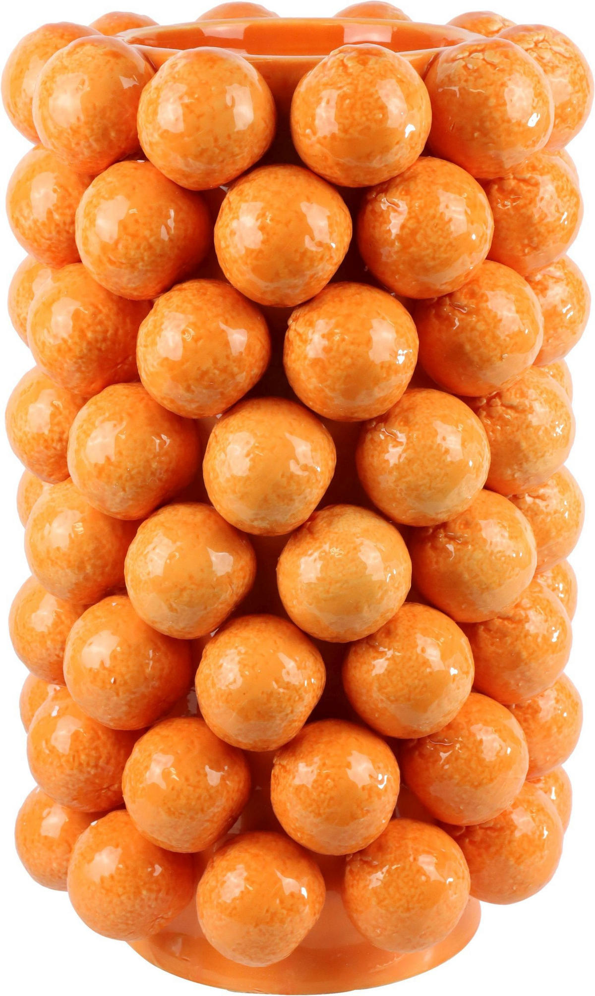 VASE Arancia orange - Orange, Keramik (44cm) - FURNARO