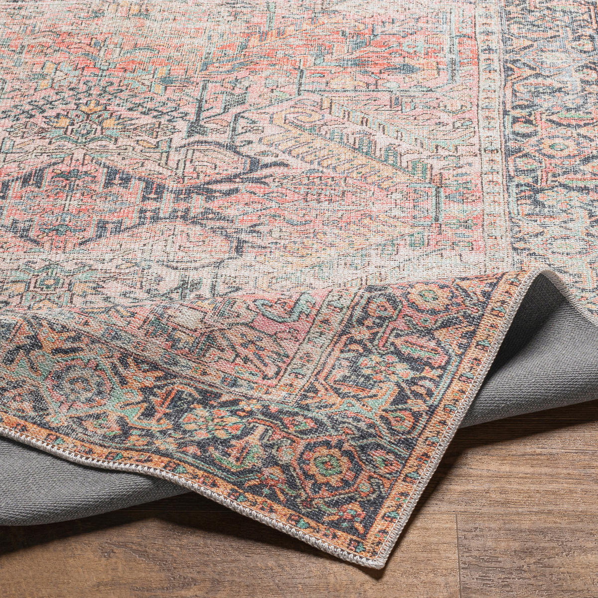 TEPPICH Maschinenwaschbar 200/275 cm Blau - Blau, Naturmaterialien/Textil (200/275cm) - LIVABLISS