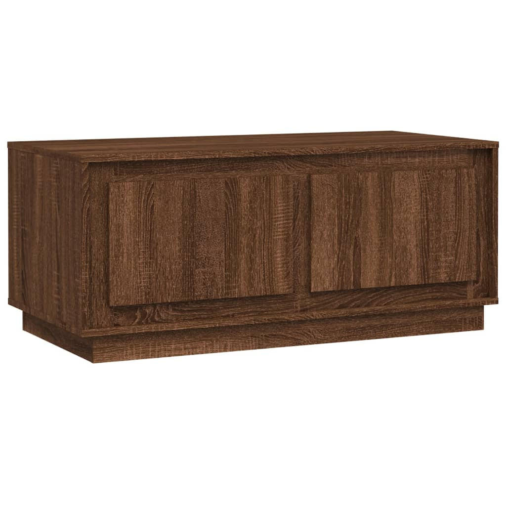 COUCHTISCH Braun Eichen-Optik 102x50x44 cm Holzwerkstoff - Braun, Holzwerkstoff (50/102/44cm) - furnicato