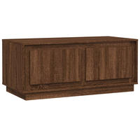 COUCHTISCH Braun Eichen-Optik 102x50x44 cm Holzwerkstoff - Braun, Holzwerkstoff (50/102/44cm) - furnicato