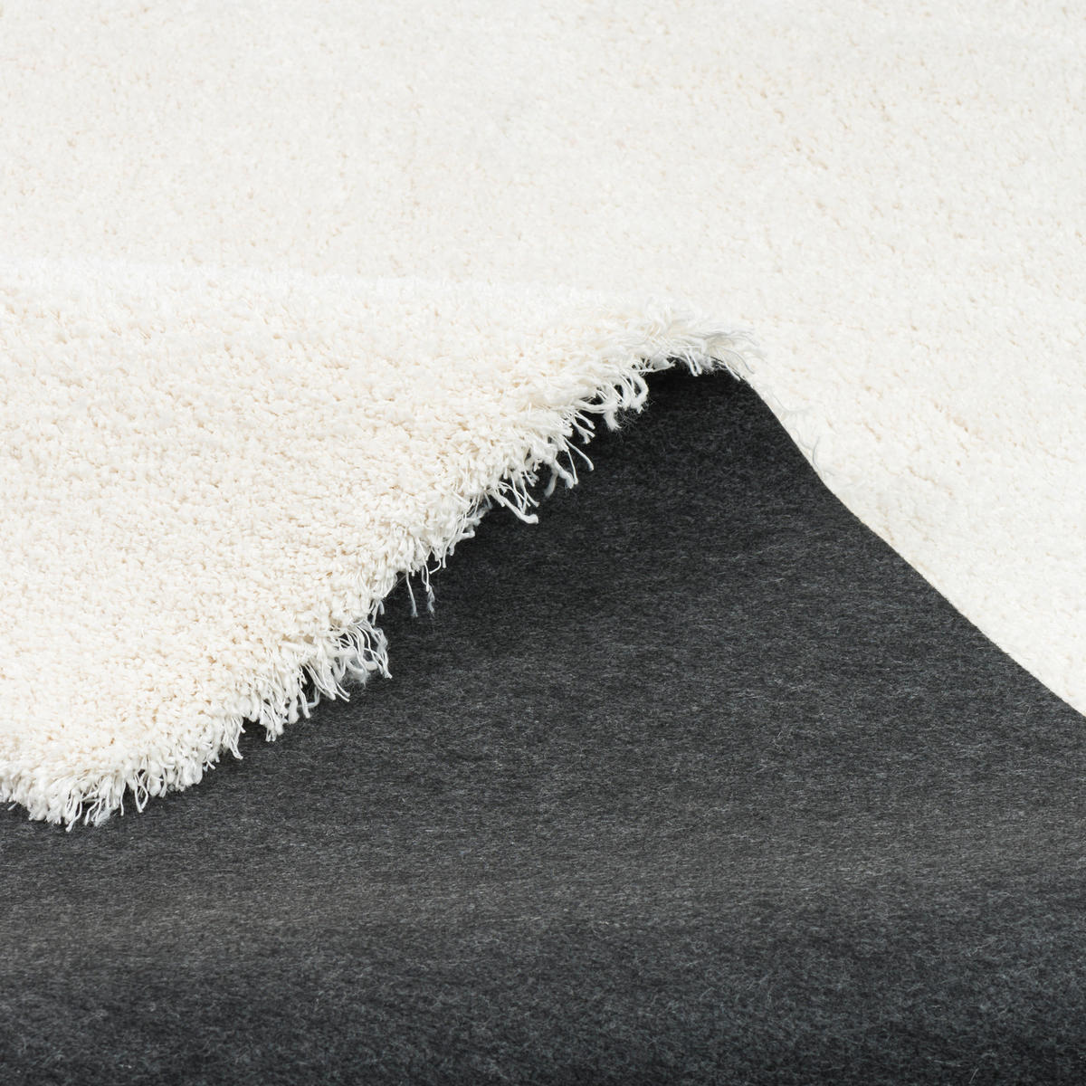 LUXUS HOCHFLOR SHAGGY TEPPICH DREAM - Creme, Textil (140/200cm) - Snapstyle