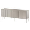 TV-LOWBOARD Isla 150 3D - Beige, Holzwerkstoff/Metall (151/60/40cm) - MIRJAN24