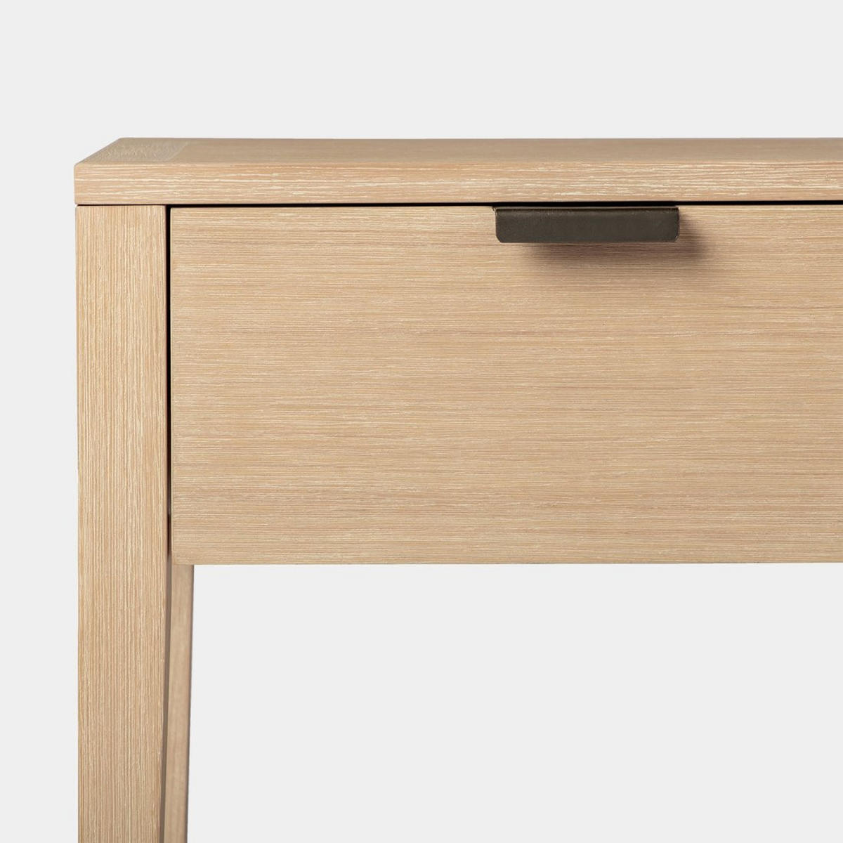 NACHTTISCH MIT 1 SCHUBLADE Aima Natürlich 45 cm x 60 cm - Naturfarben, Holzwerkstoff (45/60/35cm) - Klast Home