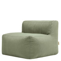 SITZSACK-SOFA Sessel - Grün, Textil (95/68/100cm) - icon