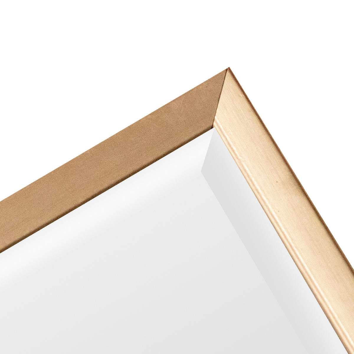 WANDSPIEGEL Novoli - Goldfarben, Glas/Kunststoff (60/4/90cm) - [en.casa]